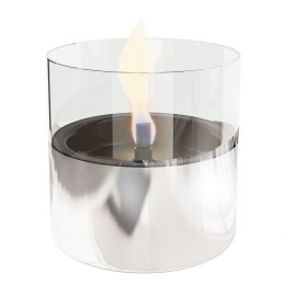 Tenderflame Table burner Lilly 1W Glass Diameter 10 cm, 12 cm, 200 ml, 7 hours, Silver