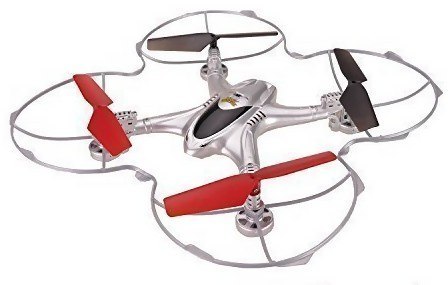 MJX X300A RTF (Kamera FPV, 2.4GHz, 4CH, żyroskop, 24cm) - Srebrny