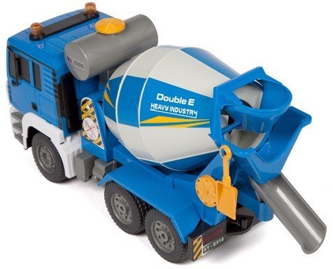 Betoniarka zdalnie sterowana NIEBIESKA 1:20 (dźwięki i światła)