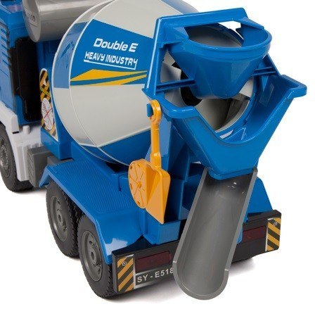 Betoniarka zdalnie sterowana NIEBIESKA 1:20 (dźwięki i światła)