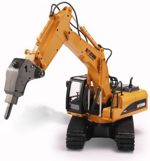 Koparka gąsienicowa z młotem wyburzeniowym Alloy 1:14 16CH 2.4GHz RTR