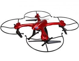 MJX X102H RTF (2.4GHz, 4CH, żyroskop, barometr, headless, 50cm) - Czerwony