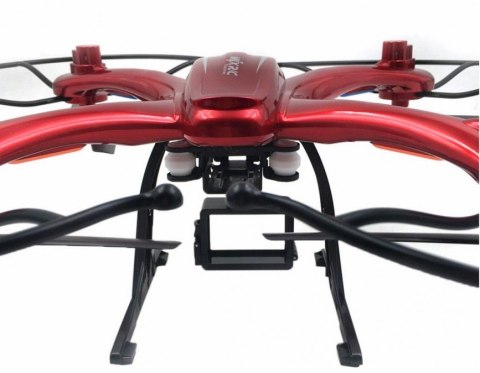 MJX X102H RTF (2.4GHz, 4CH, żyroskop, barometr, headless, 50cm) - Czerwony