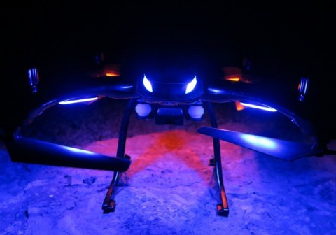 MJX X102H RTF (2.4GHz, 4CH, żyroskop, barometr, headless, 50cm) - Czerwony