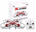 MJX X102H RTF (2.4GHz, 4CH, żyroskop, barometr, headless, 50cm) - Czerwony