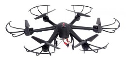 MJX X601H Hexacopter RTF (Kamera FPV 480p, 2.4GHz, żyroskop, barometr, 50cm) - Czarny