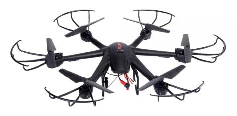 MJX X601H Hexacopter RTF (Kamera FPV 480p, 2.4GHz, żyroskop, barometr, 50cm) - Czarny