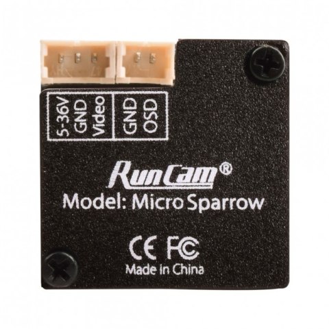 Micro Sparrow 2 (2.1mm, FOV145, 700TVL, 4.6g, OSD, 5-36V)