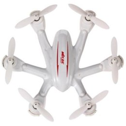 Mini dron X901 (4CH, 2.4GHz, zasięg 20-30m, 22g, żyroskop, 7.5cm) - Biały