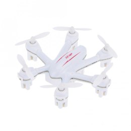 Mini dron X901 (4CH, 2.4GHz, zasięg 20-30m, 22g, żyroskop, 7.5cm) - Biały