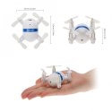 Mini dron X929H (2.4GHz, zasięg 20-30m, żyroskop, zawis, 7.7cm) - Biały