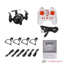 Mini dron X929H (2.4GHz, zasięg 20-30m, żyroskop, zawis, 7.7cm) - Czarny