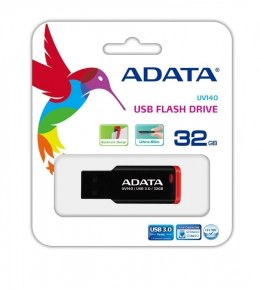 ADATA UV140 32 GB, USB 3.0, Black/Red