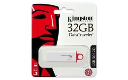 Kingston DataTraveler I G4 32 GB, USB 3.0, Red/White