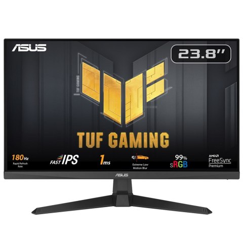 ASUS TUF Gaming VG249Q3A monitor komputerowy 60,5 cm (23.8") 1920 x 1080 px Full HD LCD Czarny