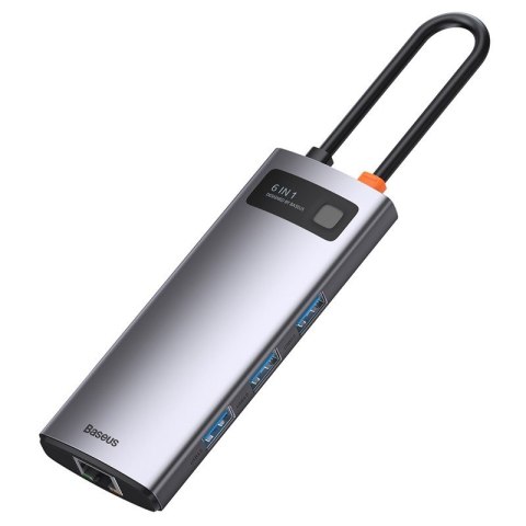 Baseus Metal Gleam USB 3.2 Gen 1 (3.1 Gen 1) Type-C Szary