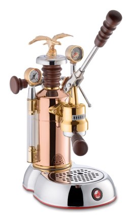 La Pavoni Ekspres do kawy Dźwignia ręczna Esperto Edotto miedziany chrom