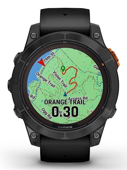 Zegarek sportowy Garmin Fenix 7 Pro Solar, czarny