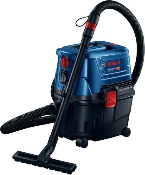 Bosch GAS 15 PS Professional 15 l Cylinder próżniowy Suchy 1100 W Worek na kurz