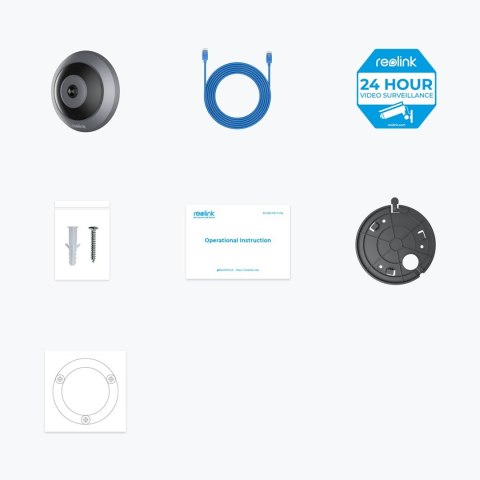 Kamera IP do monitoringu Reolink Fisheye Series P520 6MP PoE