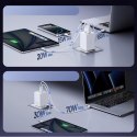 Ładowarka sieciowa EnerFill FE11 2x USB-C USB-A 100W - biała
