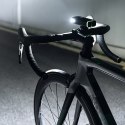Lampka rowerowa przednia z kablem USB-C 3000 lm - czarna