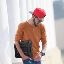 Pokrowiec etui usztywniane wodoodporne na laptopa 15-16'' - czarny