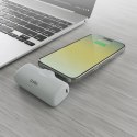 Powerbank EcoPower 5000 mAh 10W z wbudowanym portem USB-C - szary