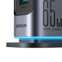 Stacja ładująca JR-TCM02 2x USB-A 4x USB-C GaN 65W wtyczka UK - szara