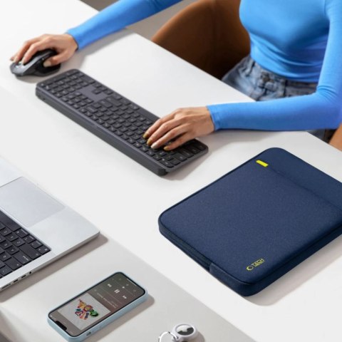 Torba etui pokrowiec Defender na laptopa 15-16'' - granatowa
