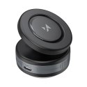 Uchwyt samochodowy z ładowarką Qi kompatybilny z MagSafe 15W - czarny