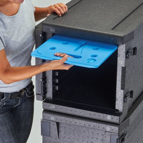 Wkład chłodzący do pojemników termoizolacyjnych Camchiller GN 1/1 - niebieski