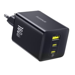 Ładowarka sieciowa USB-A USB-C EnerFill FE11 100W - czarna