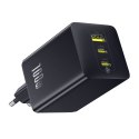 Ładowarka sieciowa USB-A USB-C EnerFill FE11 100W - czarna