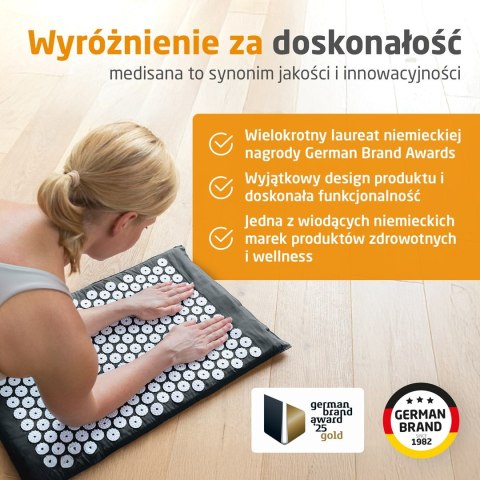 Mata do akupresury Medisana MM 100 funkcja grzania | 9 poziomów temperatury | 400 x 740 x 20 mm