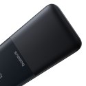Powerbank 10000mAh 22.5W z wyświetlaczem kablami USB-C iPhone Lightning Lipow - czarny
