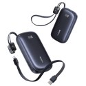 Powerbank 20000mAh 45W z wyświetlaczem kablem EnerFill FC21 Qpow 3 Ultra - czarny