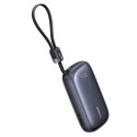 Powerbank 20000mAh 45W z wyświetlaczem kablem EnerFill FC21 Qpow 3 Ultra - czarny