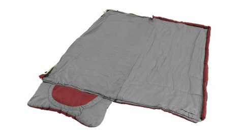 Śpiwór dla dziecka Outwell Contour Junior (140 cm) - red/grey