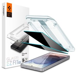 Szkło prywatyzujące z aplikatorem na Samsung Galaxy S25 Ultra Glas.TR Ez Fit Privacy - 2 szt.