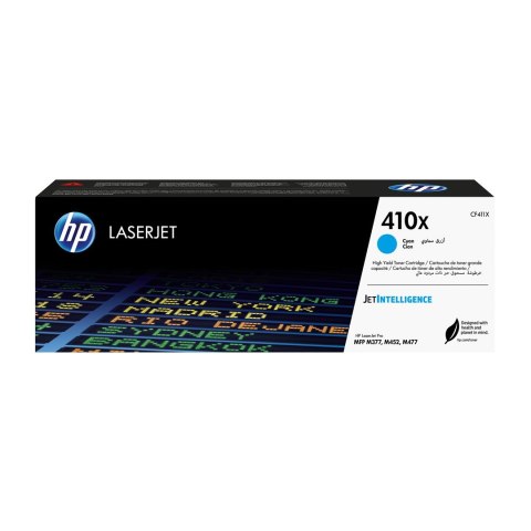 HP 410X oryginalny wkład z błękitnym tonerem LaserJet XL