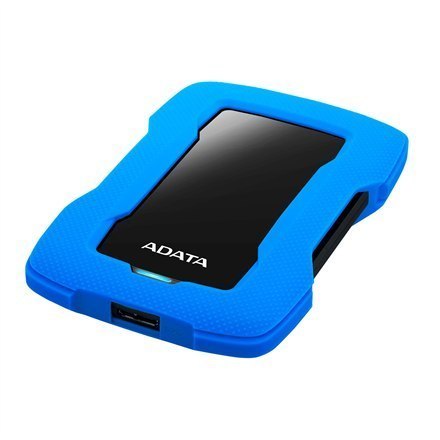 ADATA | HD330 | 2000 GB | 2,5 " | USB 3.1 | Niebieski | Ultracienki i pojemny dysk twardy, Trzy unikalne kolory ze stylową obudo