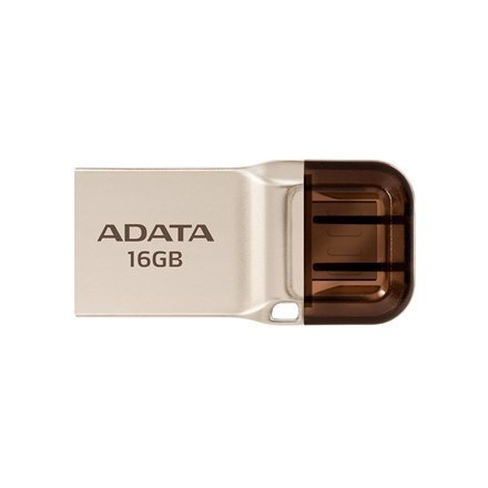 ADATA UC360 16 GB, USB 3.1/Micro-USB, Gold