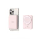 Powerbank magnetyczny PB11 10000mAh 15W MagSafe z kablem USB-C - różowy