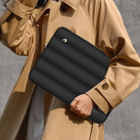 Torba pokrowiec Puffy na laptopa 13-14'' + etui na akcesoria - czarny
