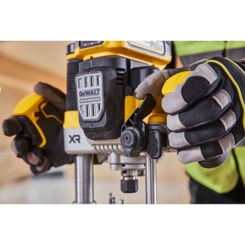 DeWALT DCW620NT-XJ frezarka/trymer Czarny, Żółty 23000 RPM