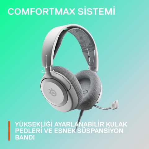 Słuchawki SteelSeries Arctis Nova 1P, Szare
