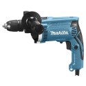 Wiertarka Makita HP1631 z wiertłem, 3200 RPM, zamek centralny, 2 kg, kolory czarny, turkusowy