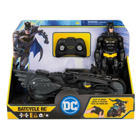 Zabawka DC Comics DCR RDC 12in Core Batcycle RC GML