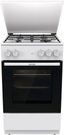Kuchnia gazowa GORENJE GG5A14WJ | piekarnik gazowy | 70 l | 4 palniki | biały